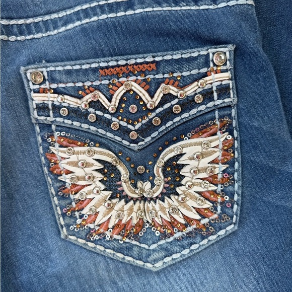 Y Jeans Los Angeles| Western flare bootcut stretchy jeans - Picture 2 of 4